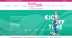 Desktop Screenshot of foyleside.co.uk